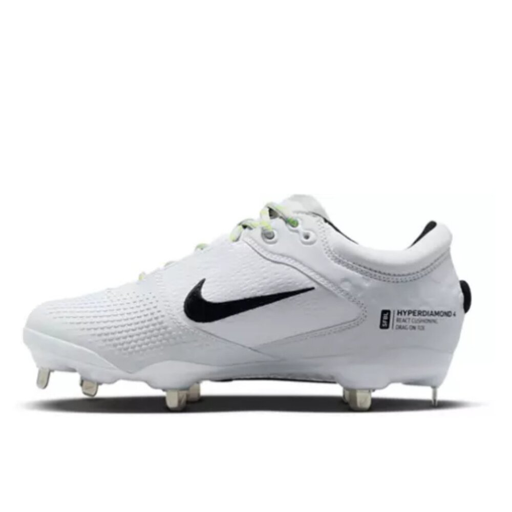 Nike Women's Hyperdiamond 4 Elite Metal Fastpitch Softball Cleats - Picture 2 of 10